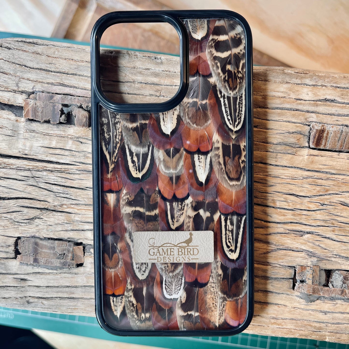 The Addison Game Feather Phone Case