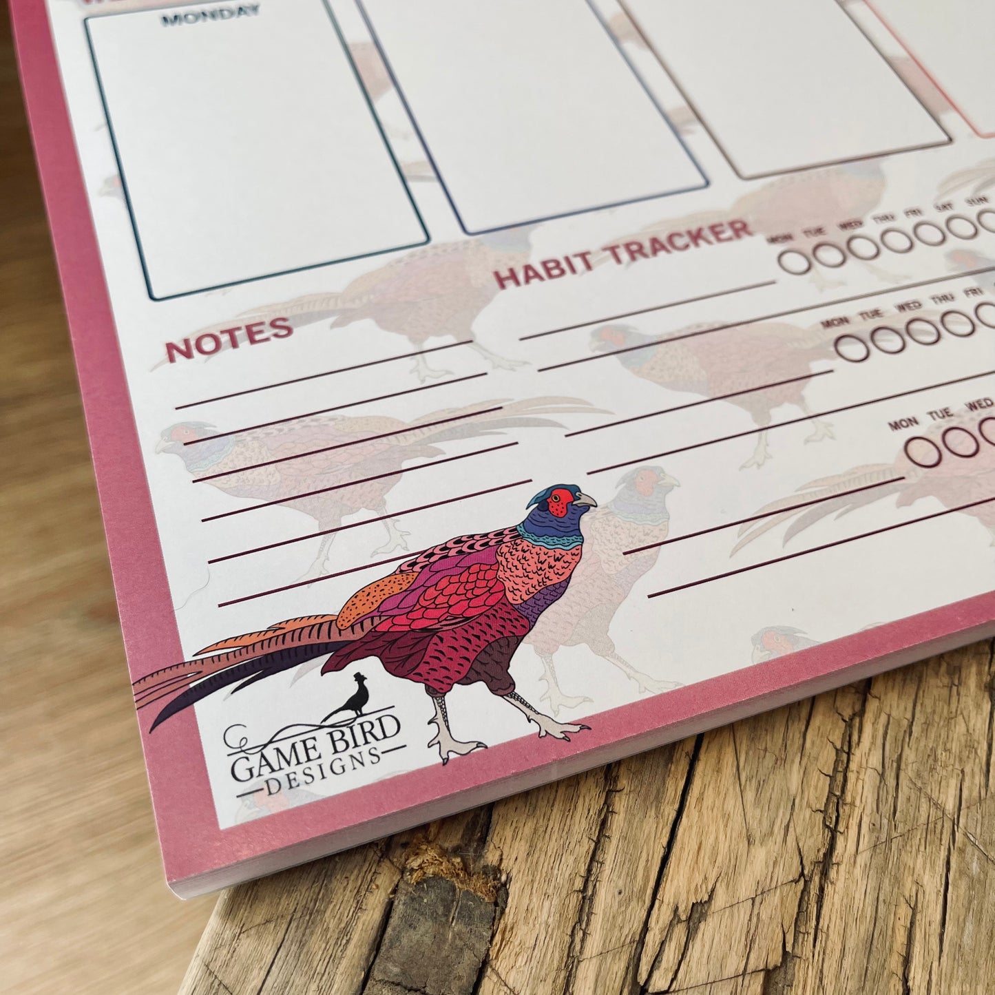 Pheasant Weekly Schedule