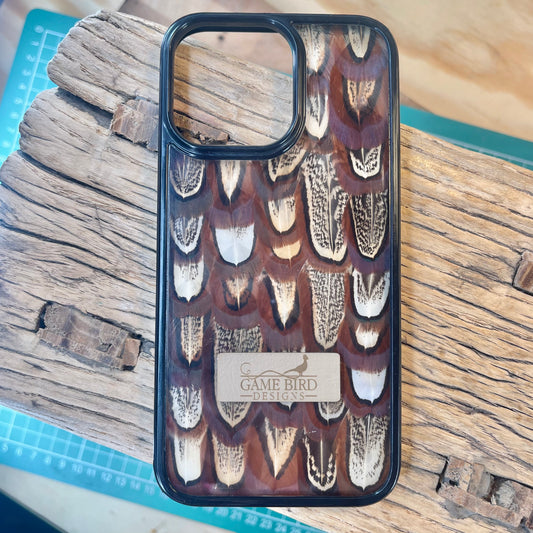 The Brooke Game Feather Phone Case