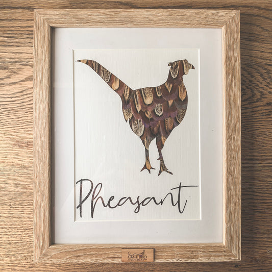 Pheasant Feather Frame